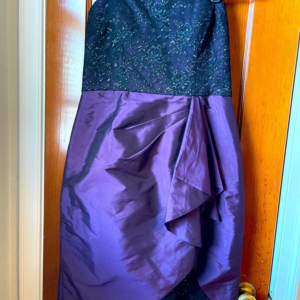 -Aidan Mattox Evening formal dress knee length